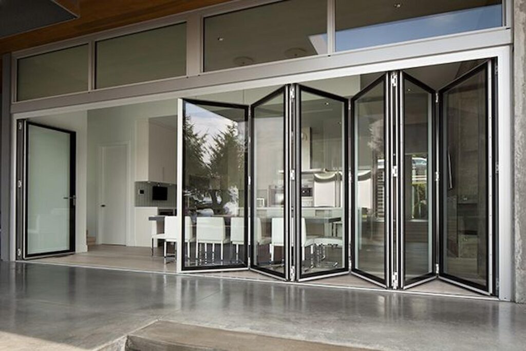 Folding doors